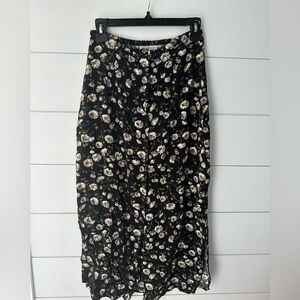 Women’s Button Up Midi Skirt